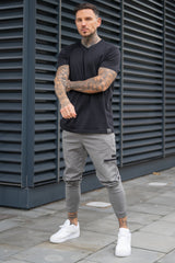 EASTPORT CARGO TROUSERS - CHARCOAL