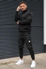 ALNWICK CARGO TROUSERS - BLACK