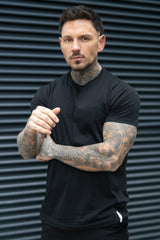 ALBANY TEE - BLACK