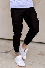 TOLOX CARGO TROUSERS - BLACK