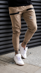OMNIA CARGO TROUSERS - SAND