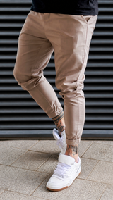 MERRAN TROUSERS - GREIGE