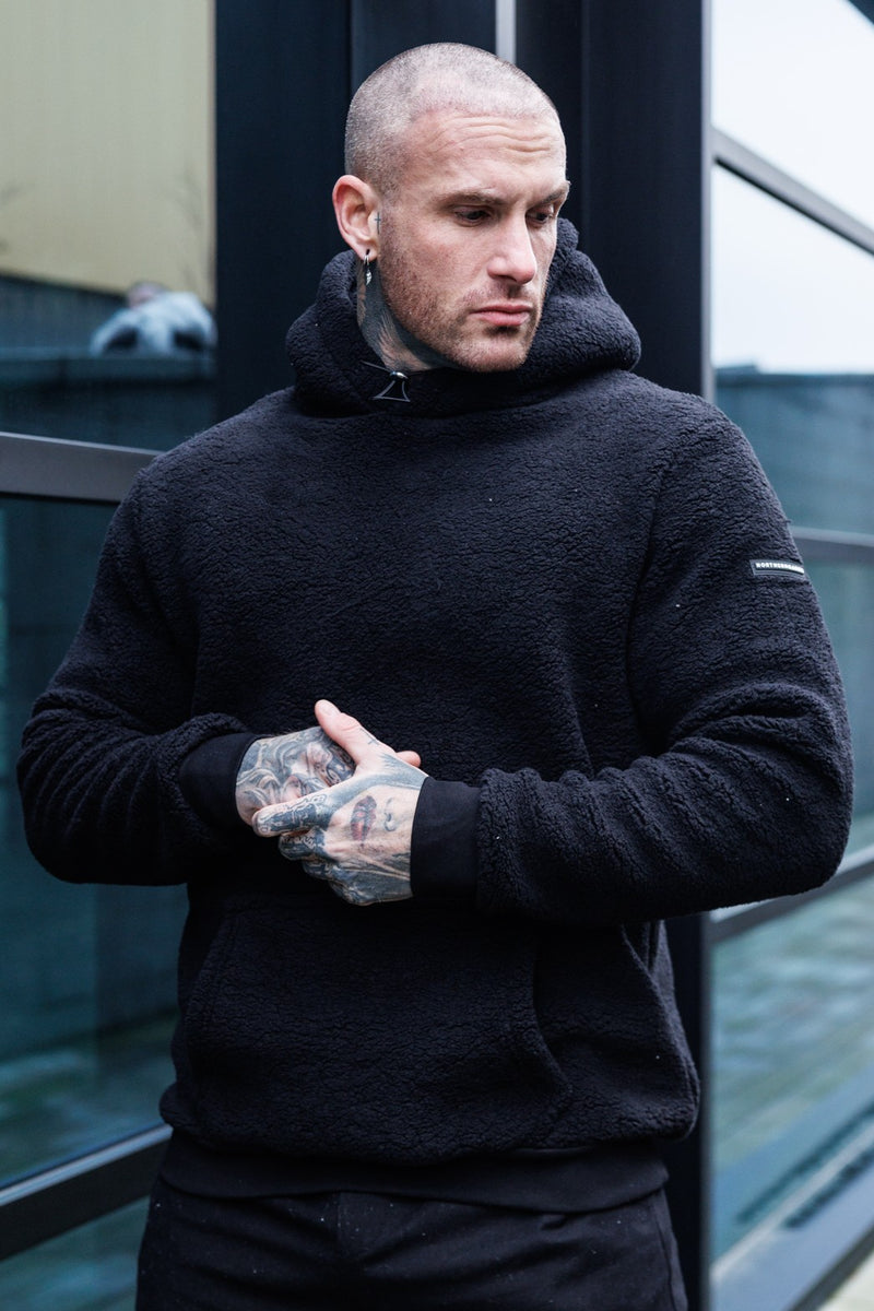 ARGYLE SHERPA - BLACK