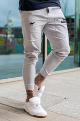 STRAT CARGO TROUSERS - ICE