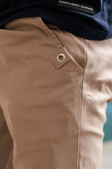 OLYMPIA TROUSERS - SAND