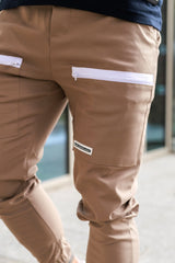 ZONE CARGO TROUSERS - SAND