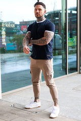 ZAK CARGO TROUSERS - SAND