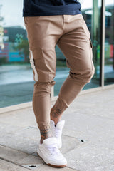 ZAK CARGO TROUSERS - SAND