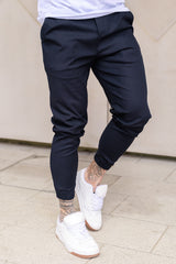 NERAH TROUSERS - NAVY