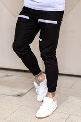ZONE CARGO TROUSERS - BLACK