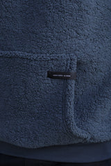 TARIN SHERPA HOODIE - CHARCOAL