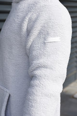 WYN SHERPA HOODIE - ICE