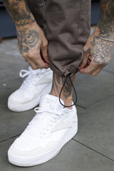 STERLING CARGO TROUSERS - FAWN