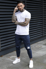 ELEVATE CARGO TROUSERS - NAVY