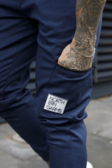 ELEVATE CARGO TROUSERS - NAVY