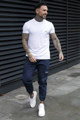 STERLING CARGO TROUSERS - NAVY