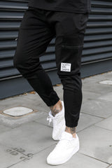 ELEVATE CARGO TROUSERS - BLACK