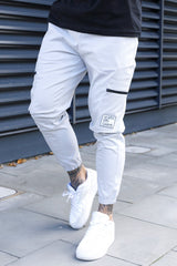 ELEVATE CARGO TROUSERS - ICE