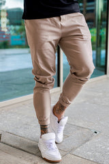 MERRAN TROUSERS - GREIGE
