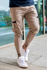 TOLOX CARGO TROUSERS - GREIGE