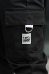 GUARD CARGO TROUSERS - BLACK