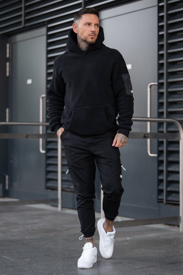 HAUS SHERPA HOODIE - BLACK