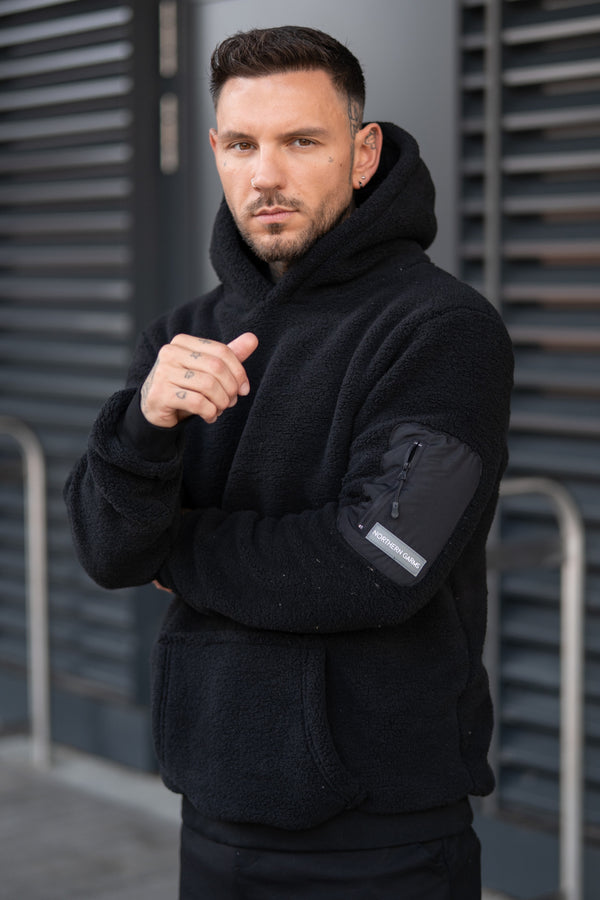 HAUS SHERPA HOODIE - BLACK
