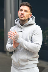 OZELLO HOODIE - GREY MARL