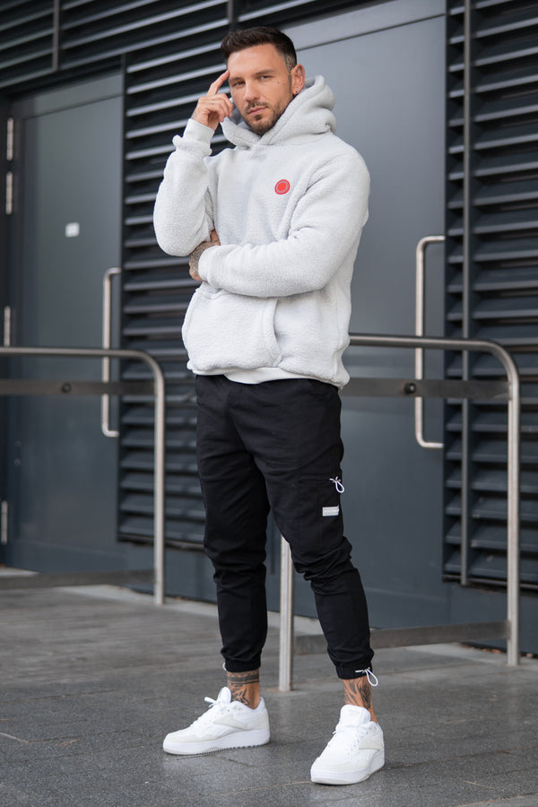 ARCADE SHERPA HOODIE - ICE