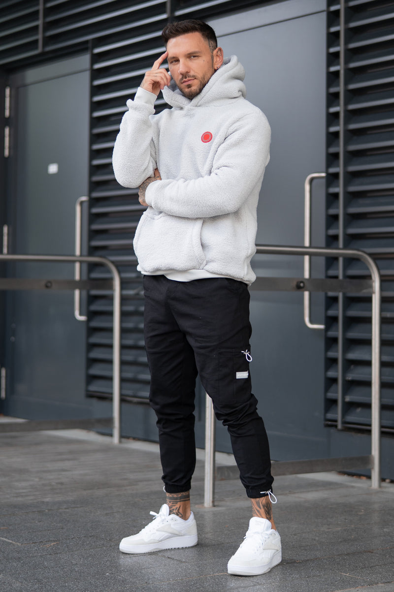 ARCADE SHERPA HOODIE - ICE