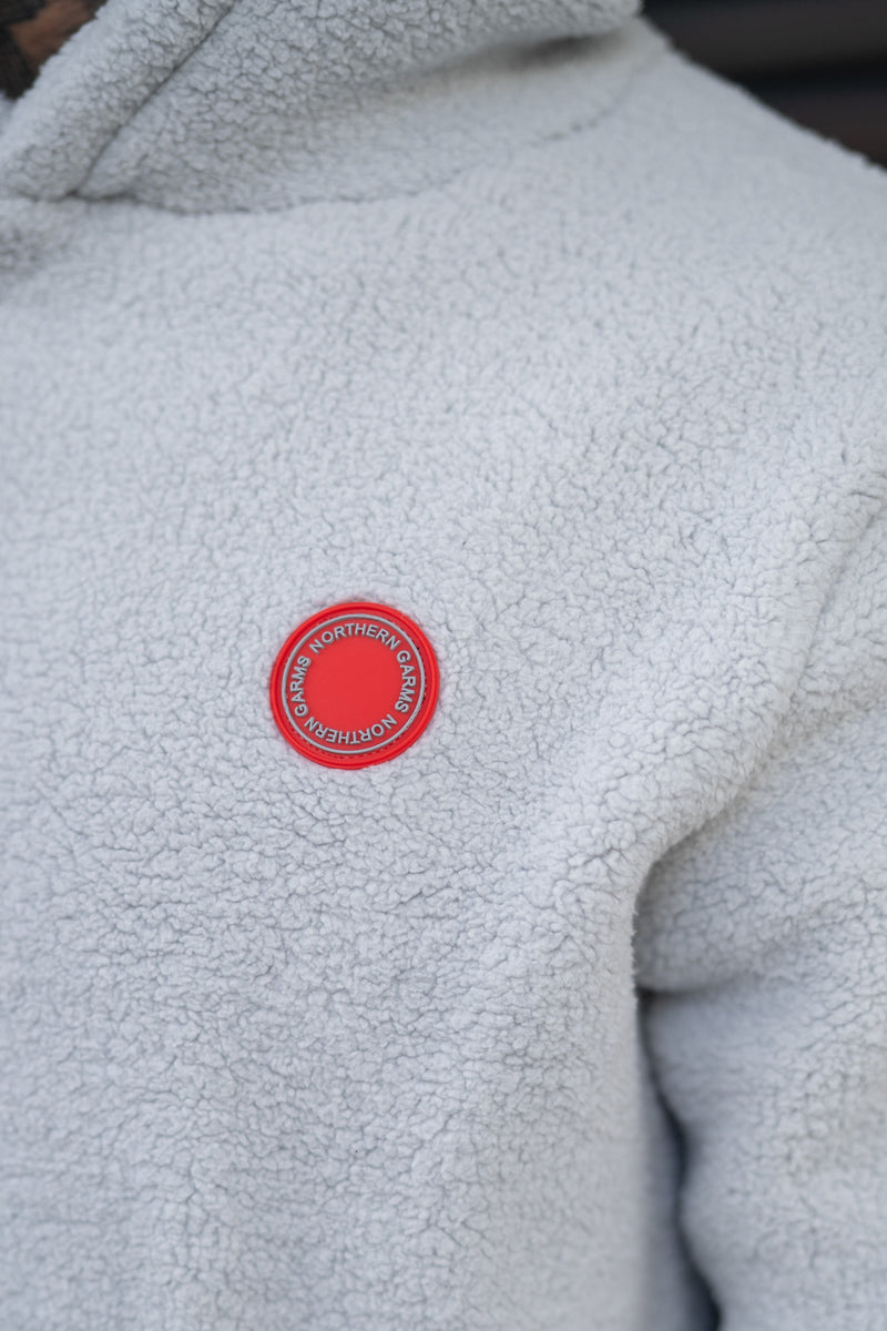 ARCADE SHERPA HOODIE - ICE