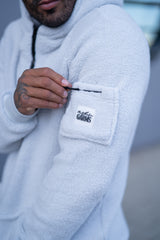 WILTON SHERPA HOODIE - ICE