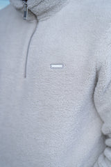 TRUMBELL SHERPA SWEATER - STONE