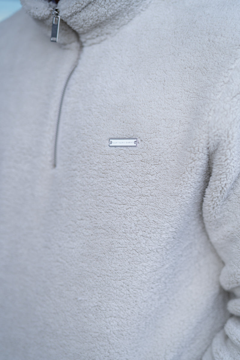 TRUMBELL SHERPA SWEATER - STONE