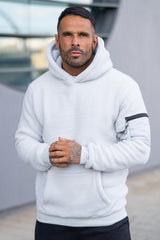 ALFORD SHERPA HOODIE - ICE