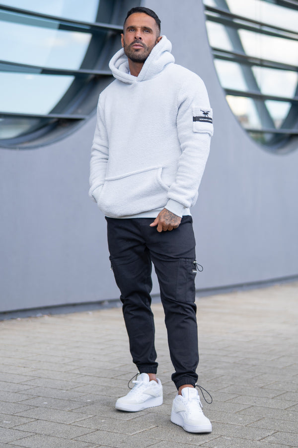 MEDFORD SHERPA HOODIE - ICE