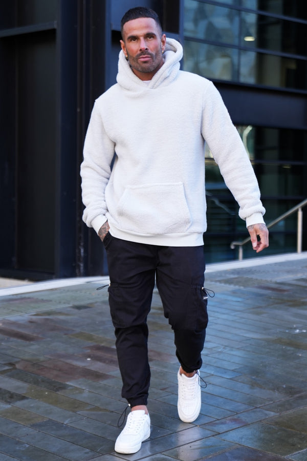 EROL SHERPA HOODIE - ICE