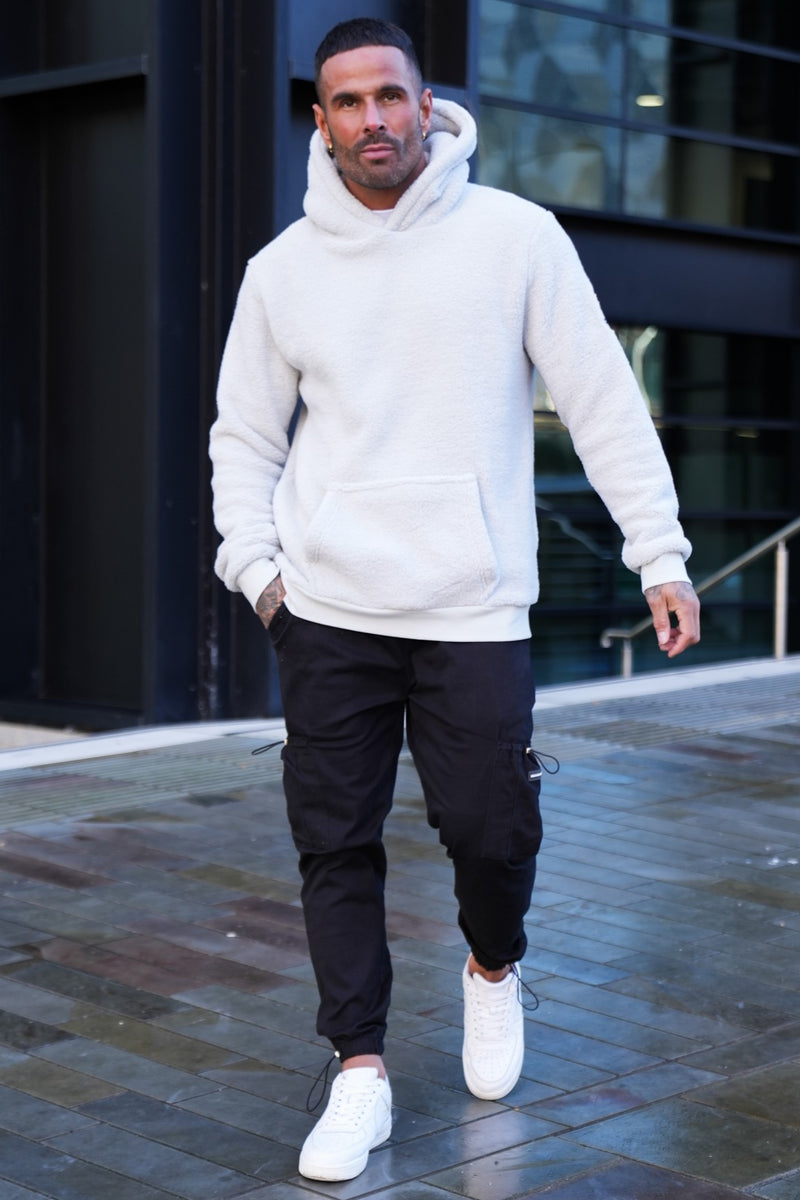 EROL SHERPA HOODIE - ICE