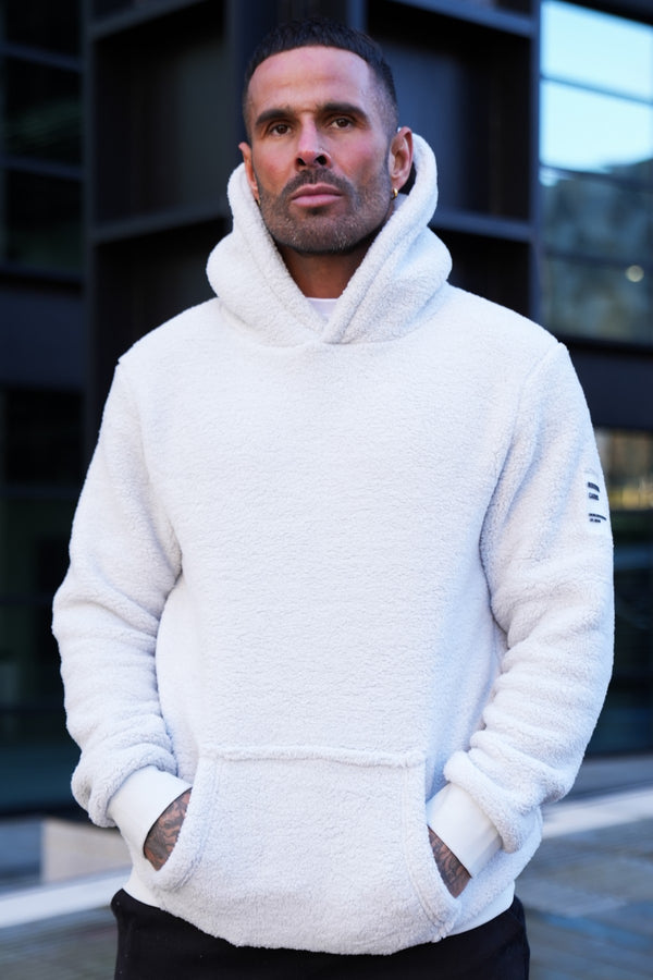 EROL SHERPA HOODIE - ICE