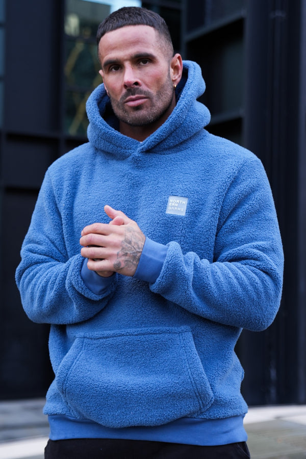 LANGTON SHERPA HOODIE - SPACE