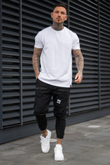 EMOTIVE CARGO TROUSERS - BLACK