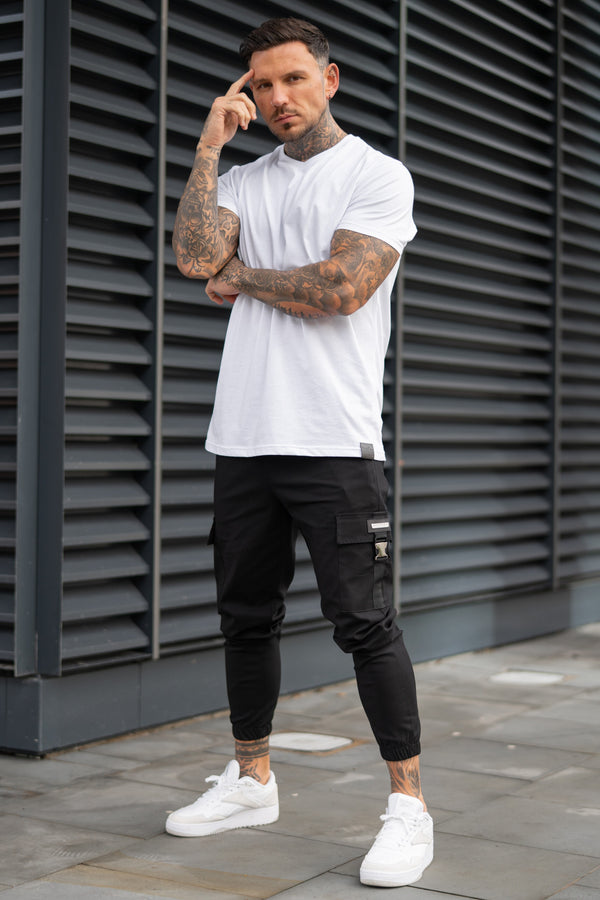 VALMAR CARGO TROUSERS - BLACK