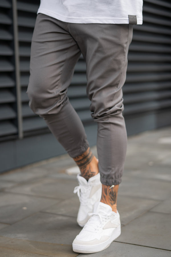 HYTES TROUSERS - STEEL