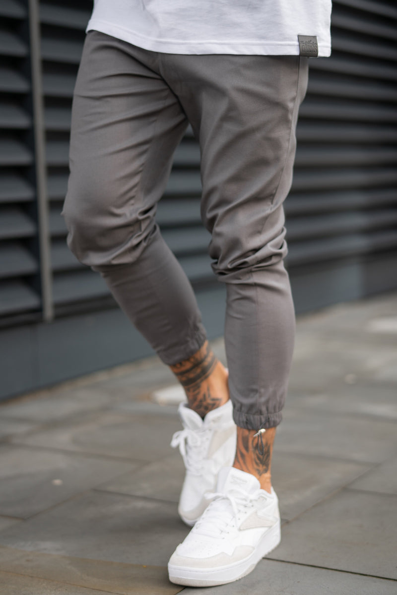 HYTES TROUSERS - STEEL