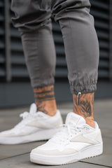 HYTES TROUSERS - STEEL