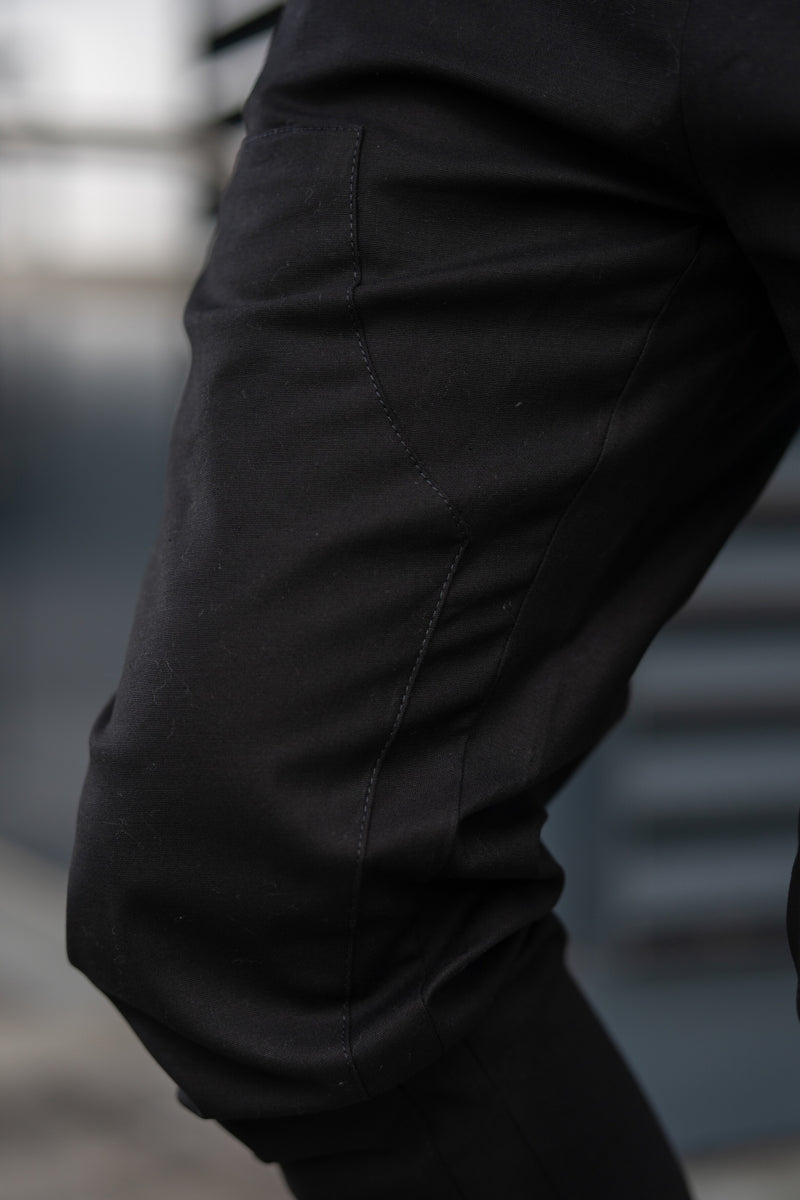 VEDA CARPENTER TROUSERS - BLACK