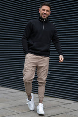 DAVENPORT CARGO TROUSERS - SAND