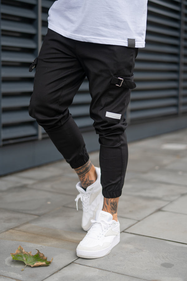 ROTHWELL CARGO TROUSERS - BLACK