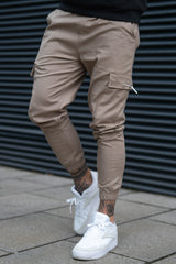 DAVENPORT CARGO TROUSERS - SAND