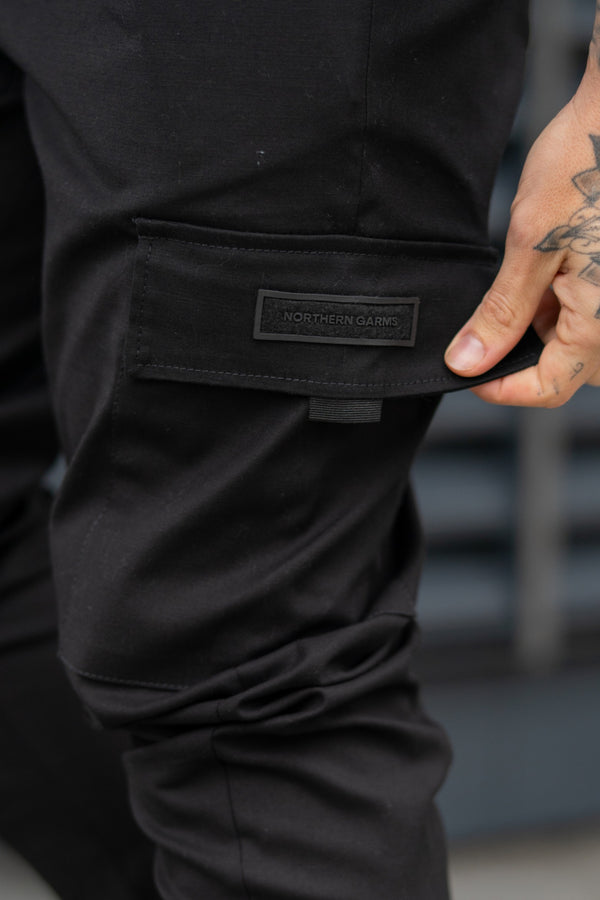HOLDER CARGO TROUSERS - BLACK